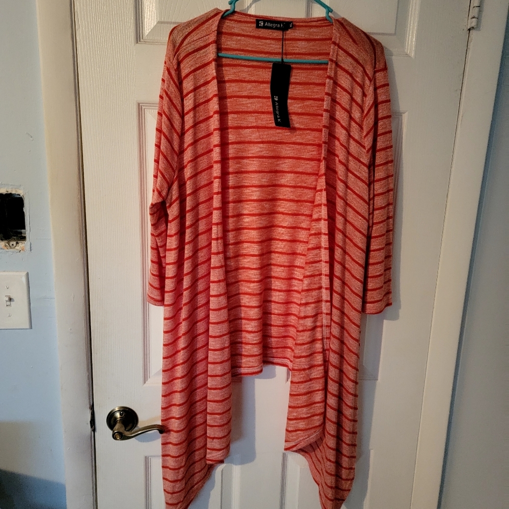 Allegra K women high/low cardigan